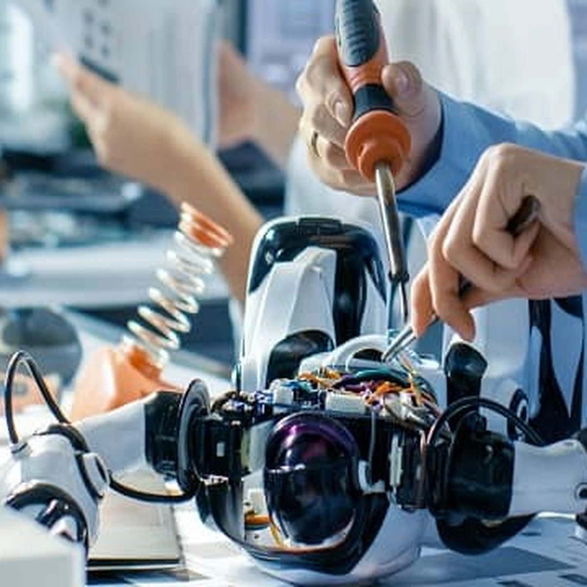 Robotics Engineers in Research and Development