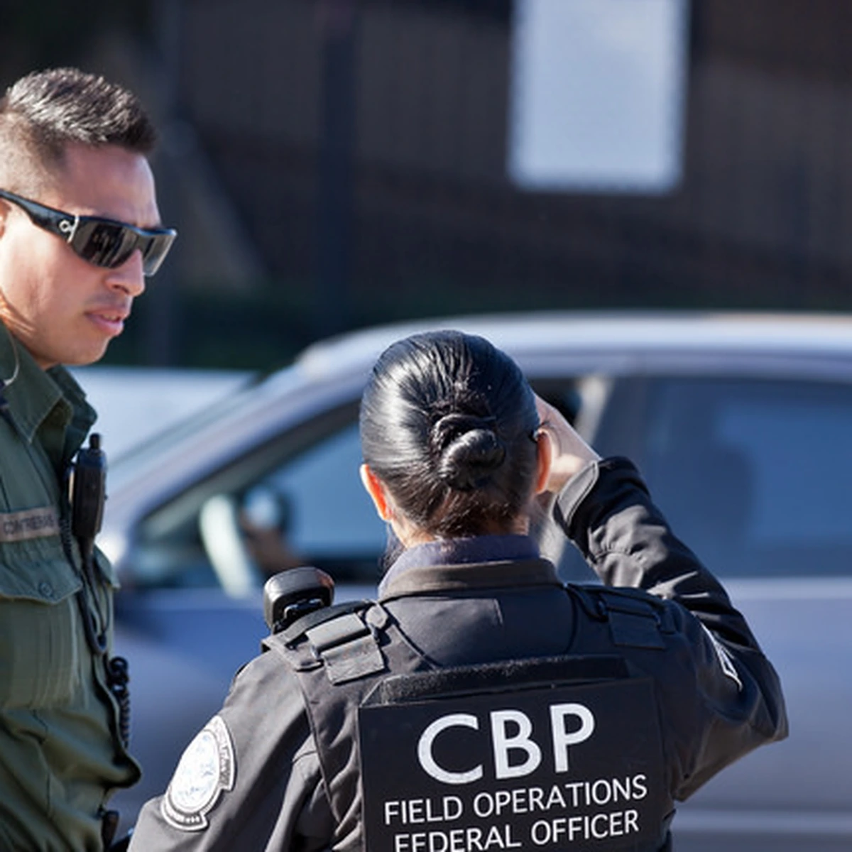 Customs and Border Protection Officers in Homeland Security