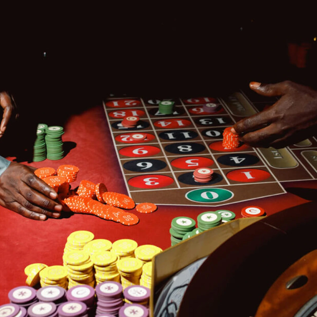 Gambling Table Dealers
