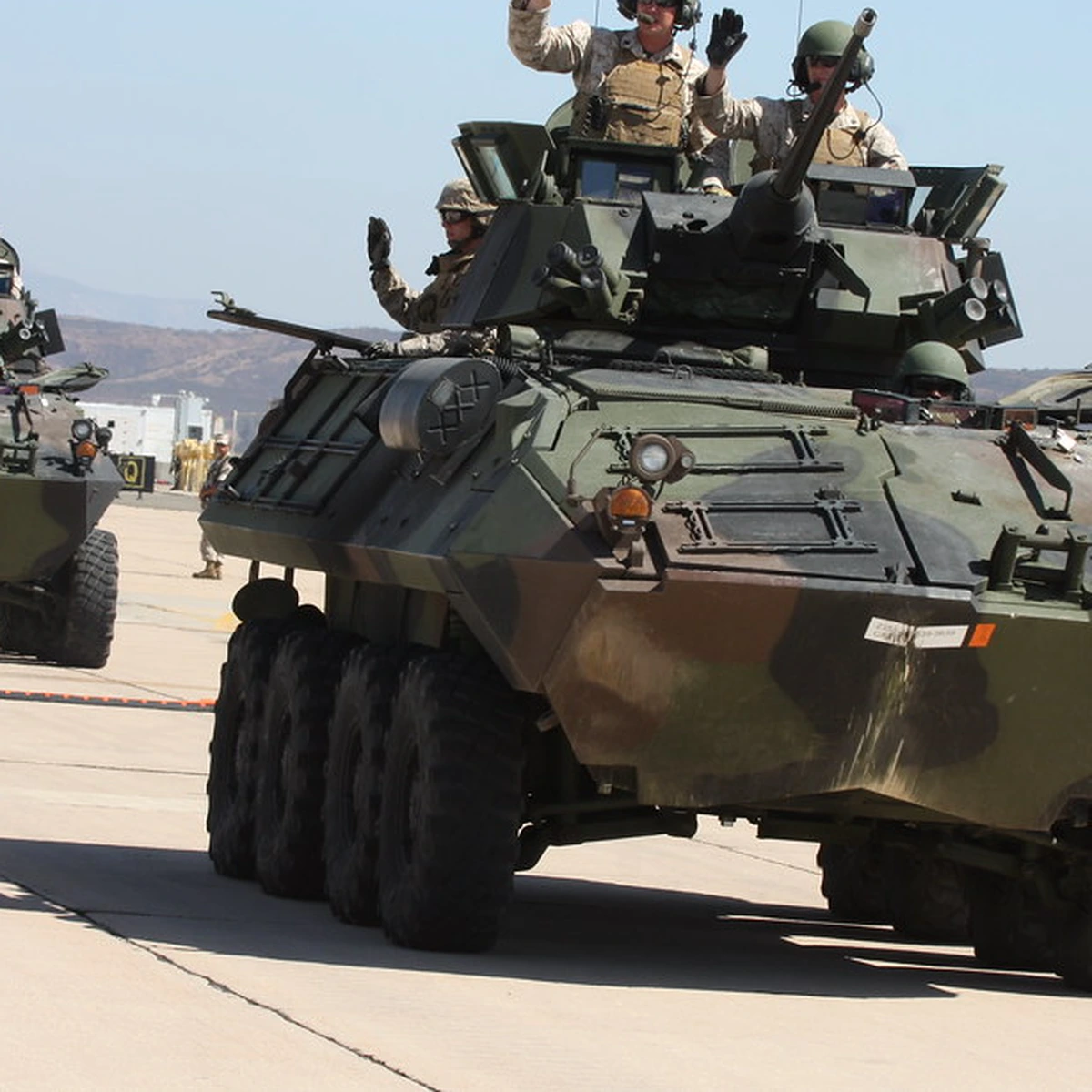 Armored Assault Vehicle Officers in the Military